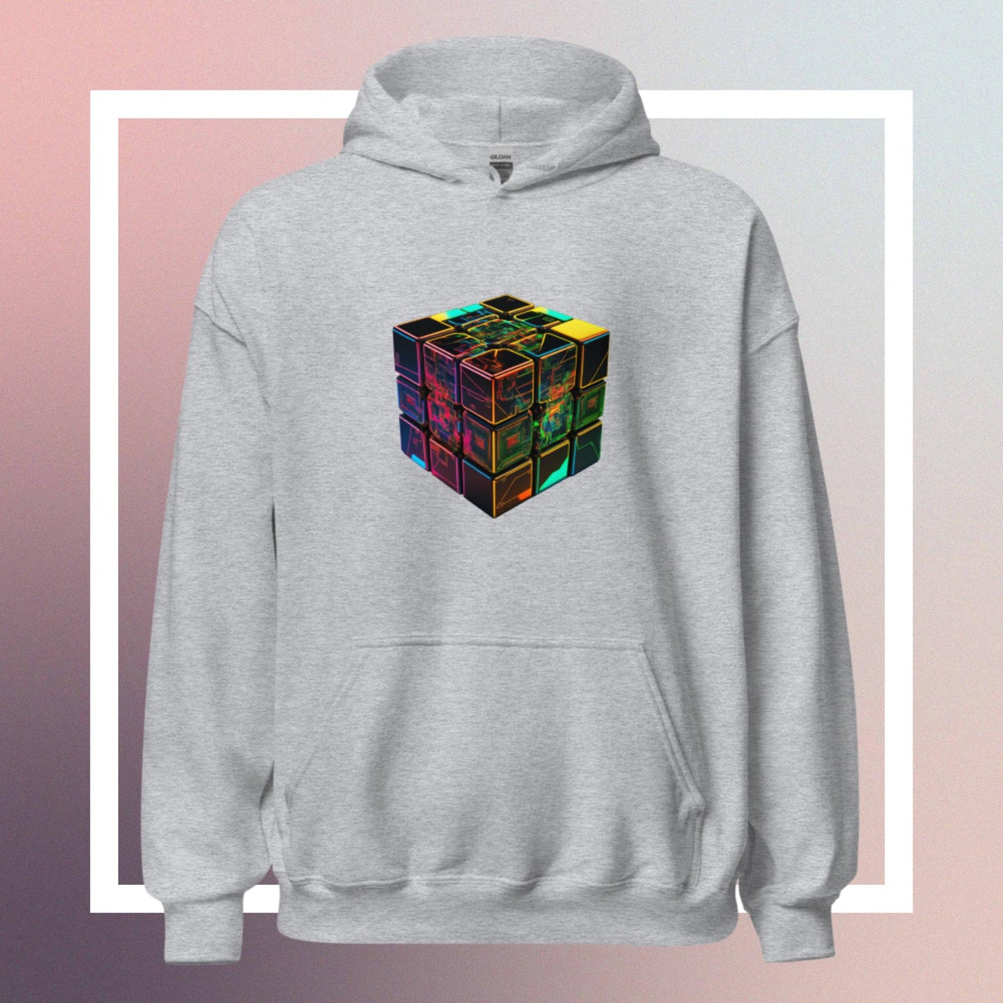 Rubik's Cube Unisex Hoodie